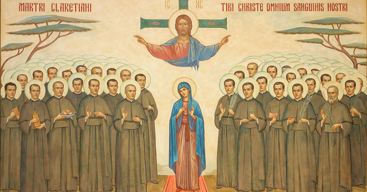 MEMORIAL DE LOS MÁRTIRES CLARETIANOS | MENSAJE DEL SUPERIOR GENERAL